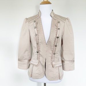 WHBM Military Style Jacket